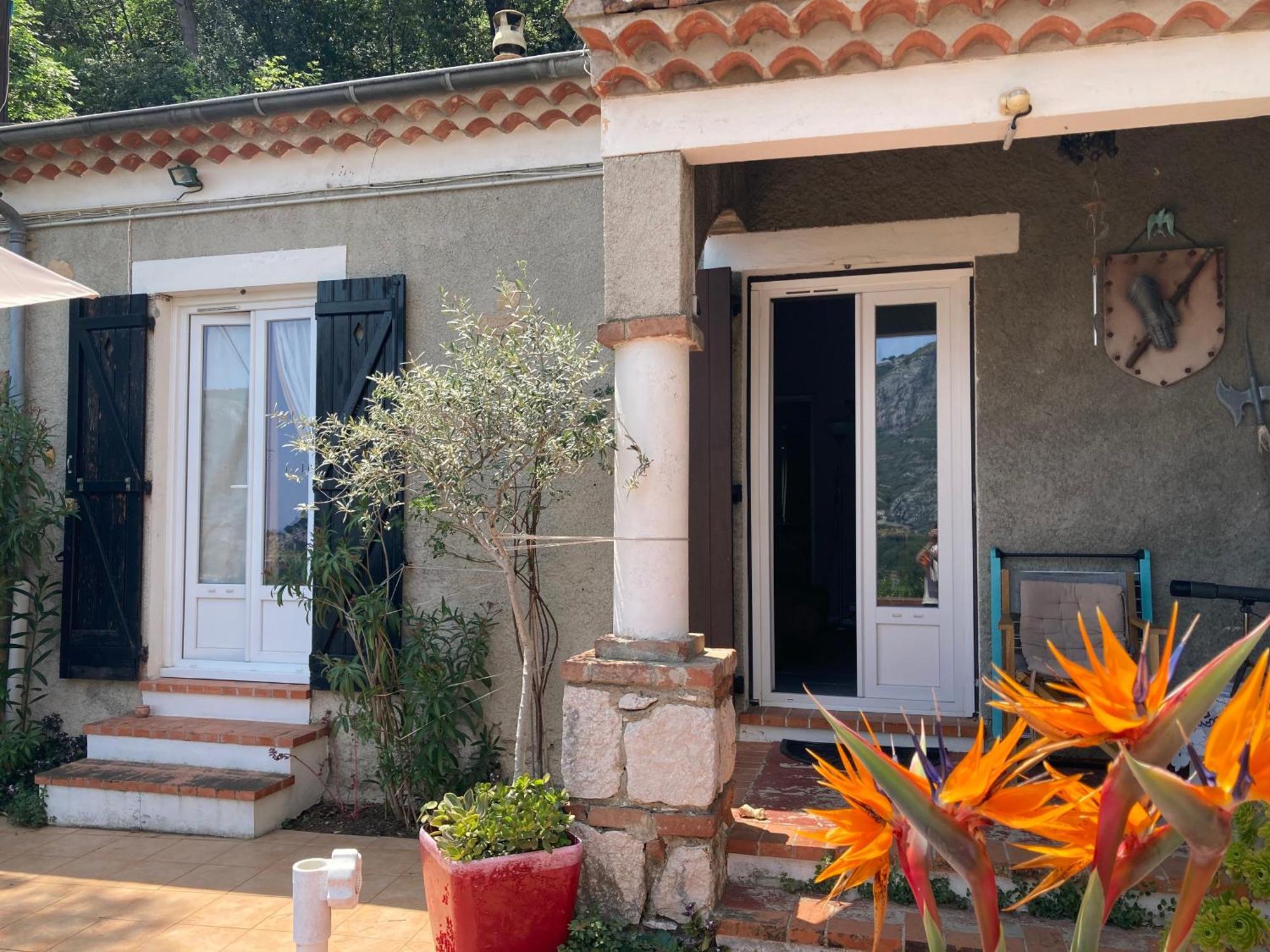 Appartement Independant Dans Villa Eze Bord De Mer Exterior foto